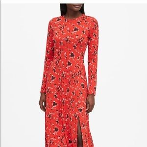 Banana Republic Floral Midi Dress